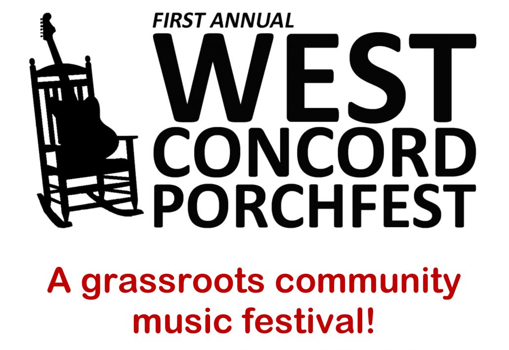 First Annual West Concord Porchfest Concord, MA