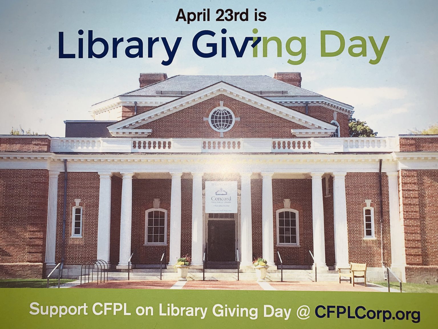 Library Giving Day! Concord, MA