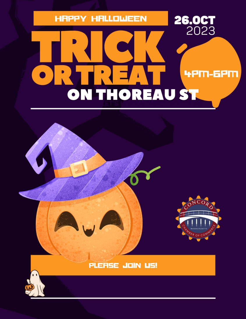 Trick or Treat on Thoreau St! Concord, MA